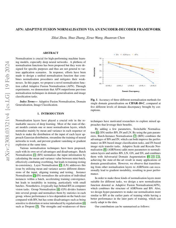 First page of AFN paper