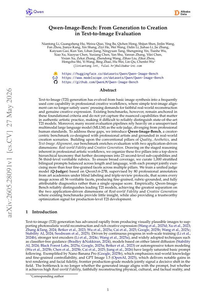 First page of Qwen-Image-Bench