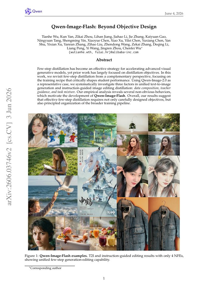 First page of Qwen-Image-Flash